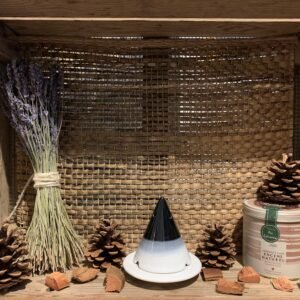 Coffret lampe de brûlage + boite d'encens