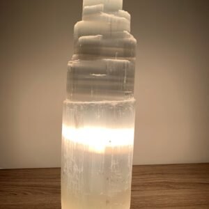 Lampe en Sélénite _ 30cm